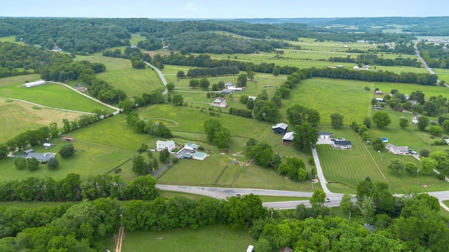 3310 Booker Ridge Rd, Mount Pleasant, TN 38474 - overview of rural landscape with a pastoral area
