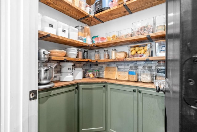 view of pantry