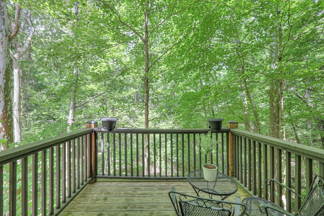 114 Moonlight Dr, Gallatin, TN 37066 - view of wooden deck