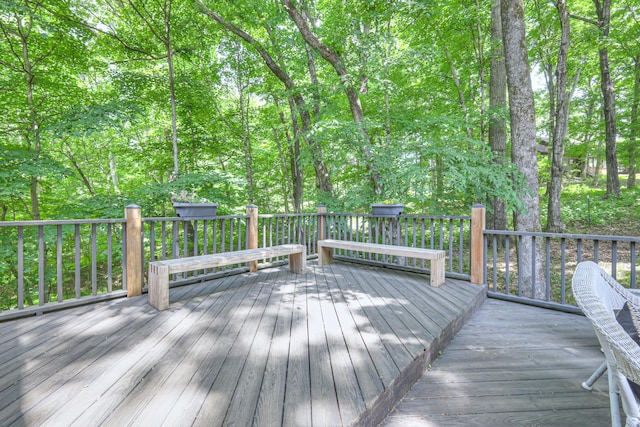 114 Moonlight Dr, Gallatin, TN 37066 - view of wooden terrace