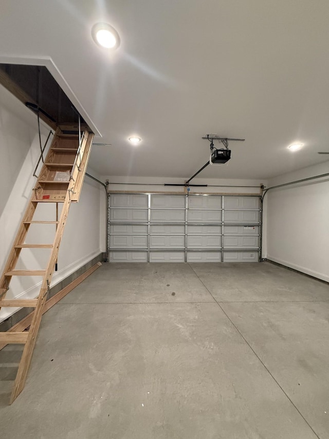 3150 Long Branch Cir, Franklin, TN 37064 - garage with a garage door opener
