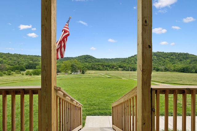 2955 Spring Place Rd, Belfast, TN 37019 - view of grassy yard with a forest view and a view of rural / pastoral area