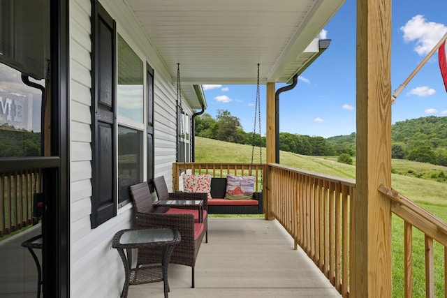 2955 Spring Place Rd, Belfast, TN 37019 - view of wooden deck