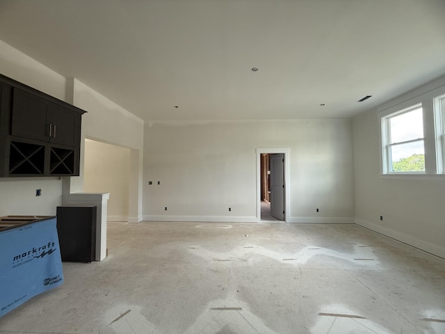 7424 Leelee Dr, Franklin, TN 37064 - unfurnished living room with baseboards