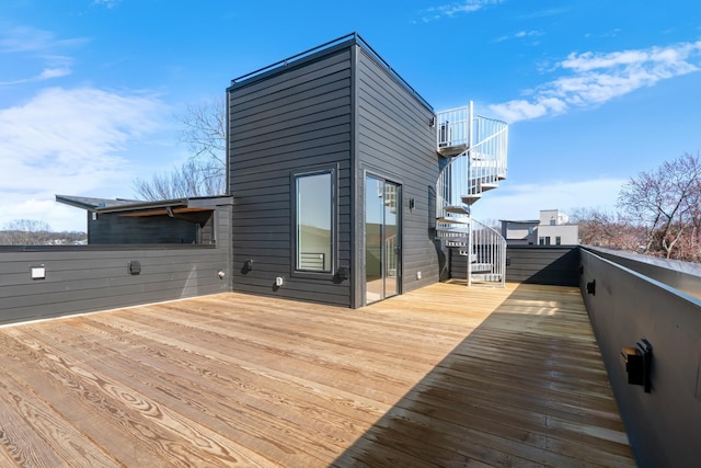 view of deck