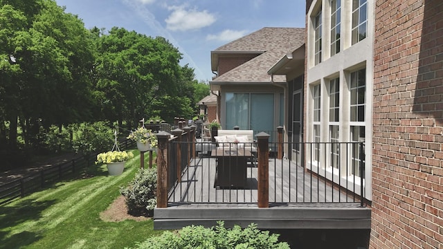 1005 Peck Pl, Hendersonville, TN 37075 - view of wooden deck