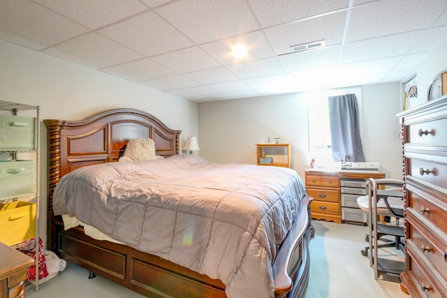 2878 Gusty Ln, Clarksville, TN 37043 - carpeted bedroom featuring a paneled ceiling