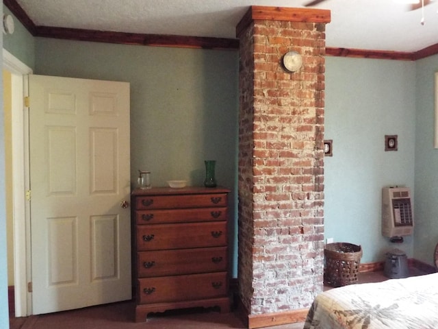 165 E Main St, Alexandria, TN 37012 - bedroom featuring crown molding and heating unit