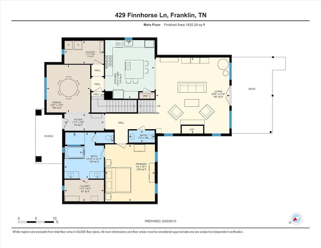 429 Finnhorse Ln, Franklin, TN 37064 - floor plan / room layout