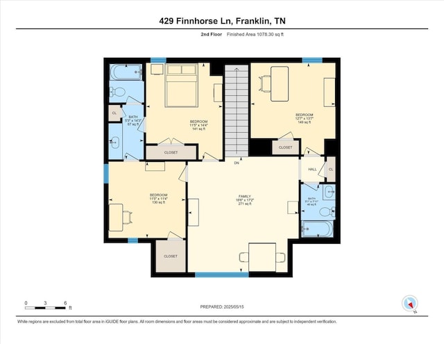 429 Finnhorse Ln, Franklin, TN 37064 - property floor plan