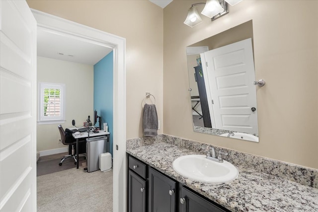 429 Finnhorse Ln, Franklin, TN 37064 - bathroom with vanity and baseboards