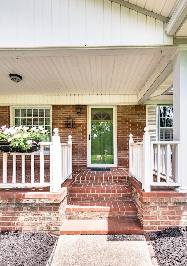 411 Tremont Dr, Murfreesboro, TN 37130 - entrance to property with a porch and brick siding