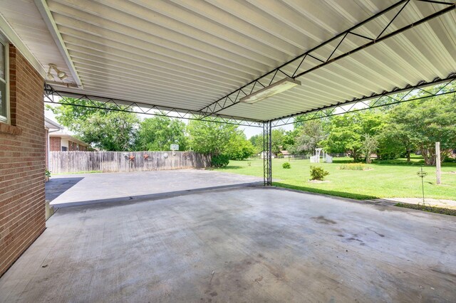 411 Tremont Dr, Murfreesboro, TN 37130 - view of patio / terrace featuring a carport