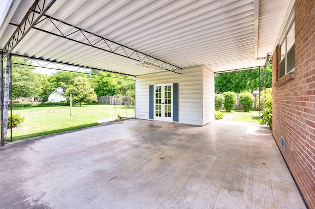 411 Tremont Dr, Murfreesboro, TN 37130 - view of patio / terrace featuring a carport