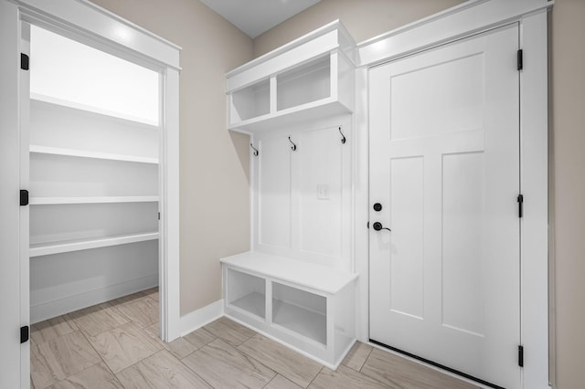 11731 Milton St, Milton, TN 37118 - mudroom with baseboards and light marble finish flooring
