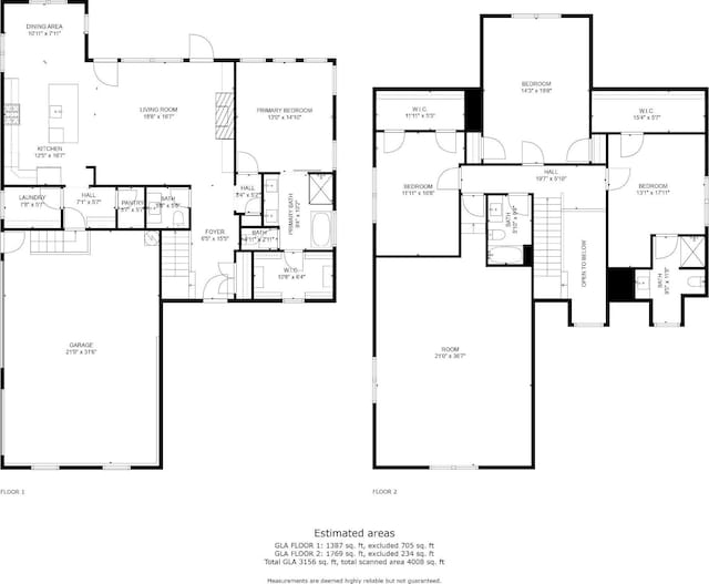 11731 Milton St, Milton, TN 37118 - room layout