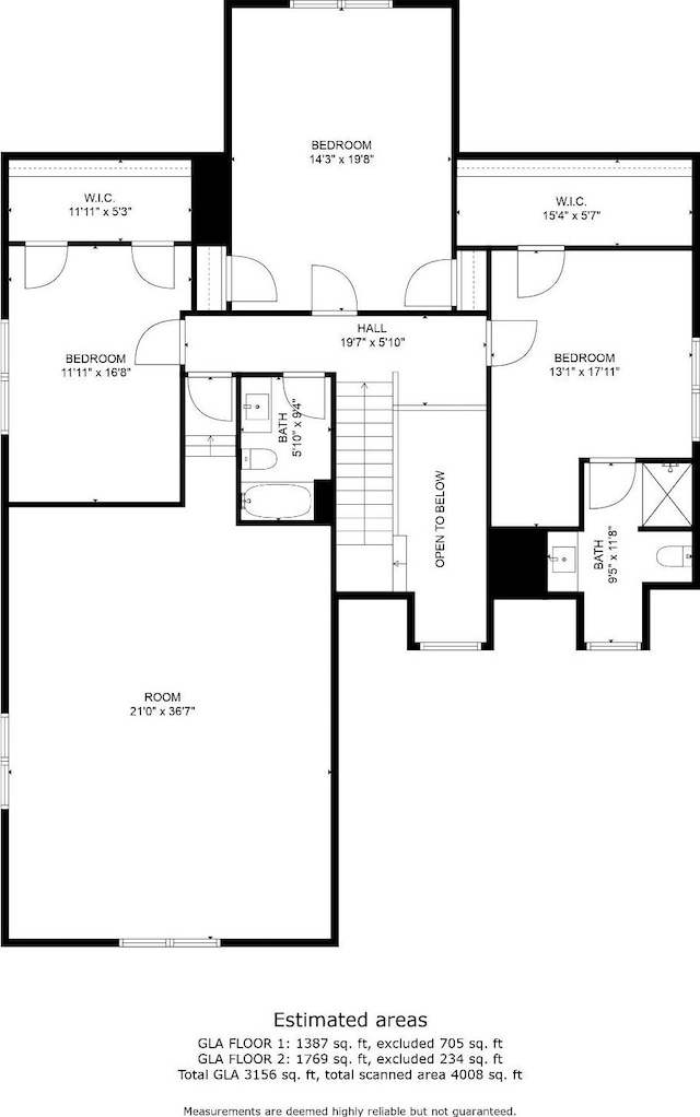 11731 Milton St, Milton, TN 37118 - property floor plan
