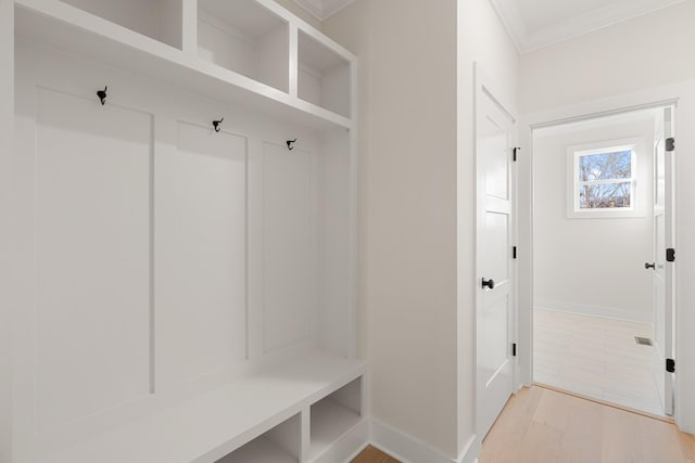 3101 Bluebird Rd, Lebanon, TN 37087 - mudroom with ornamental molding and baseboards