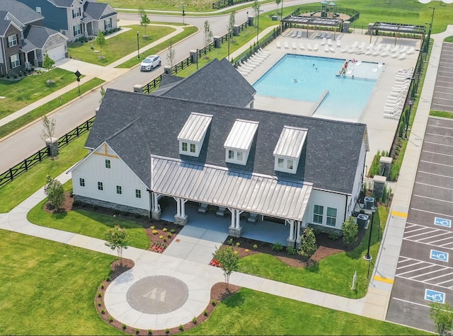 1080 Laurel Valley Ln, Mount Juliet, TN 37122 - view of subject property with a pool
