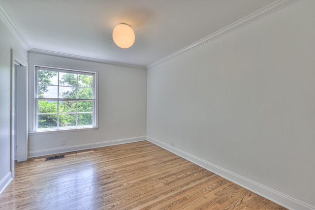 1702 Old Hickory Blvd, Brentwood, TN 37027 - empty room featuring crown molding and light wood-type flooring
