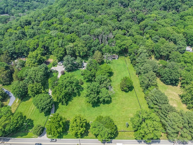 1702 Old Hickory Blvd, Brentwood, TN 37027 - drone / aerial view of a heavily wooded area
