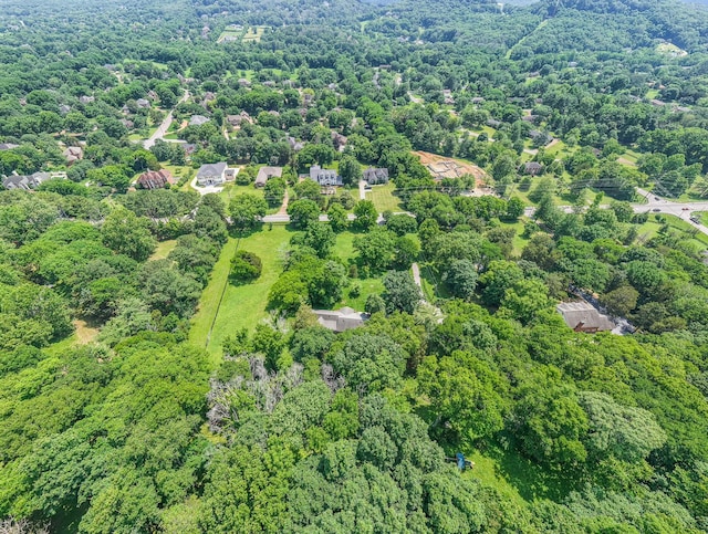 1702 Old Hickory Blvd, Brentwood, TN 37027 - drone / aerial view of a forest