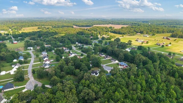 210 Highland Trl, Estill Springs, TN 37330 - aerial overview of property's location with a forest