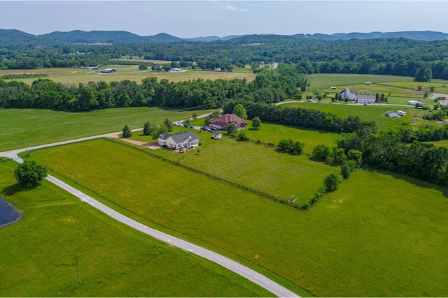 4145 Trinity Rd, Franklin, TN 37067 - view of rural area with a mountainous background and agricultural land