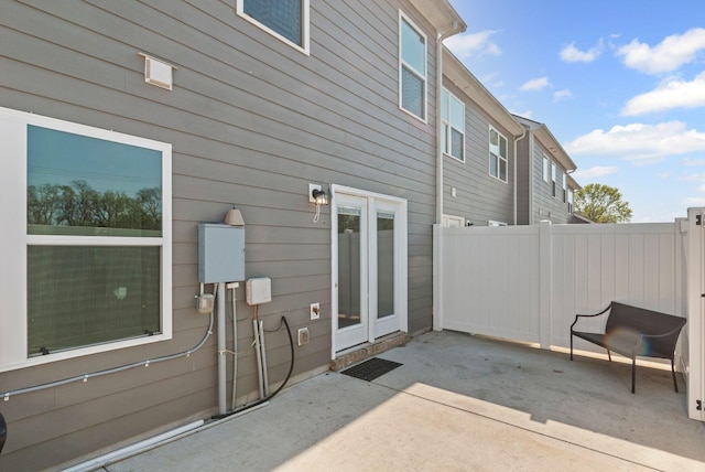 215 Ruth Way, Spring Hill, TN 37174 - view of patio / terrace featuring fence