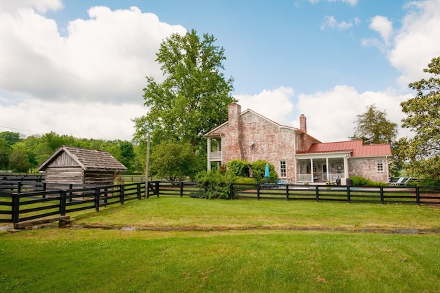5620 Leipers Creek Rd, Franklin, TN 37064 - view of yard