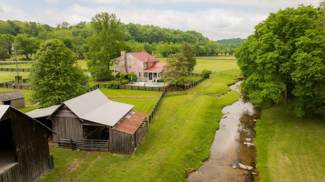 5620 Leipers Creek Rd, Franklin, TN 37064 - view of rural area featuring a pool area