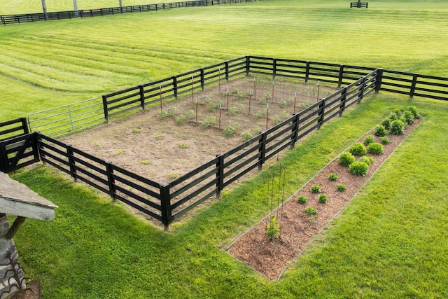 5620 Leipers Creek Rd, Franklin, TN 37064 - view of yard featuring a rural view and a garden