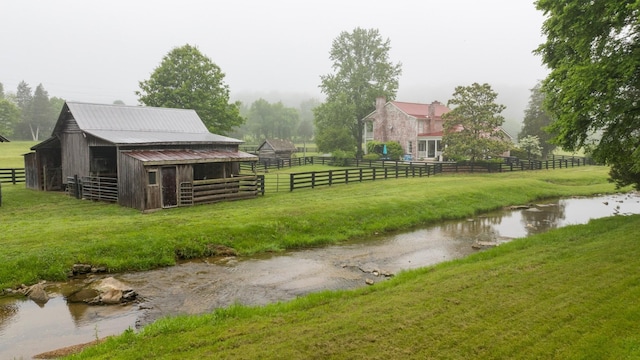 5620 Leipers Creek Rd, Franklin, TN 37064 - view of yard with an exterior structure and an outbuilding