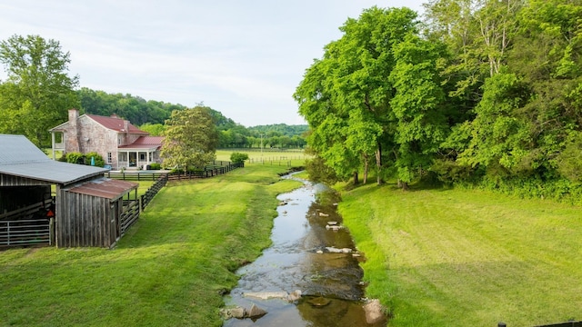 5620 Leipers Creek Rd, Franklin, TN 37064 - view of yard featuring an exterior structure and an outbuilding