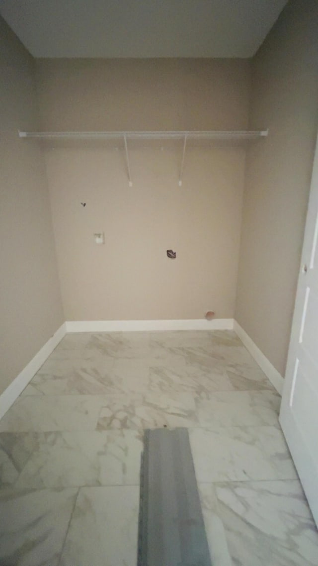 241 Cardinal Crk, Clarksville, TN 37040 - washroom featuring light marble finish flooring and baseboards