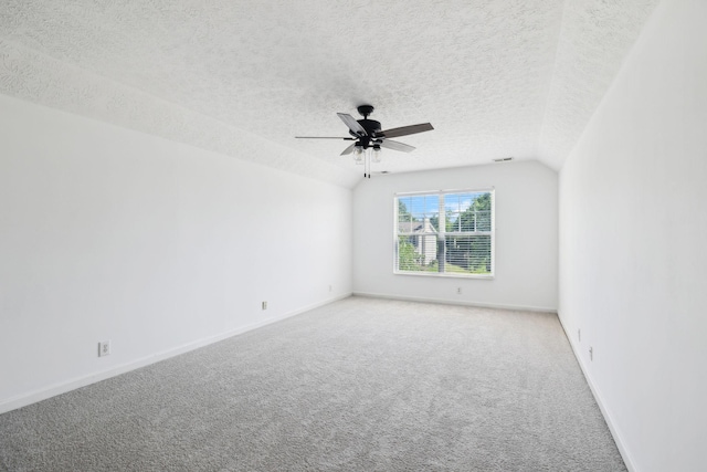 2981 Buckner Ln, Spring Hill, TN 37174 - carpeted spare room featuring a textured ceiling, ceiling fan, and baseboards