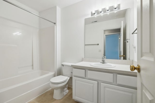 2981 Buckner Ln, Spring Hill, TN 37174 - full bath with vanity, toilet, and shower / tub combination