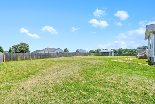 132 Fieldcrest Dr, Cadiz, KY 42211 - view of yard featuring a shed and an outdoor structure