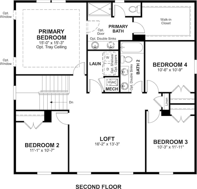2907 Windstone Trl, Columbia, TN 38401 - floor plan / room layout