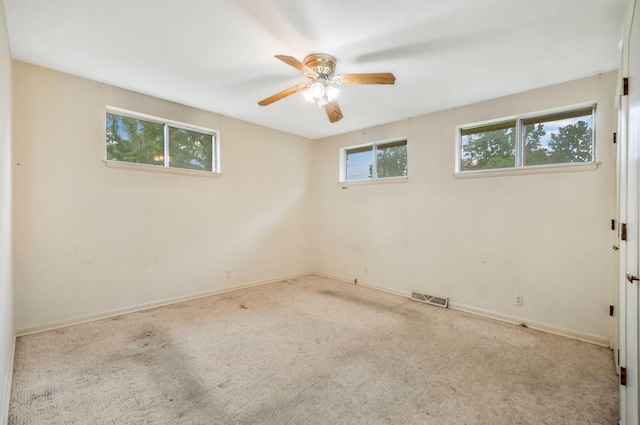 1033 Pine Valley Rd, Kingston Springs, TN 37082 - carpeted spare room featuring ceiling fan and baseboards