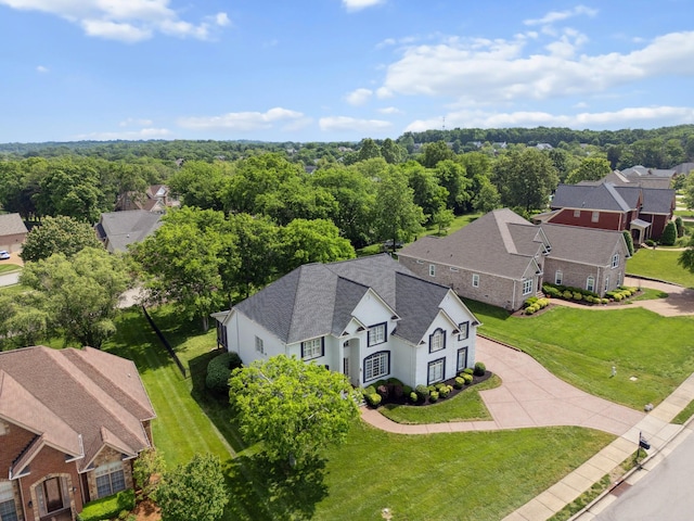 9702 Amethyst Ln, Brentwood, TN 37027 - aerial view of residential area