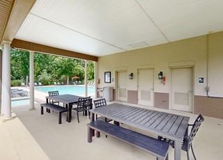9702 Amethyst Ln, Brentwood, TN 37027 - view of patio featuring a community pool and outdoor dining area
