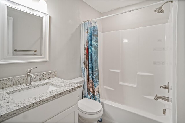 1301 Neelys Bend Rd Unit 50, Madison, TN 37115 - full bath with toilet, vanity, and shower / bath combo with shower curtain