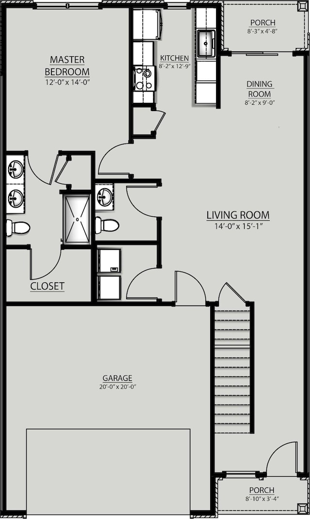 514 Rohan Dr, Murfreesboro, TN 37129 - floor plan / room layout