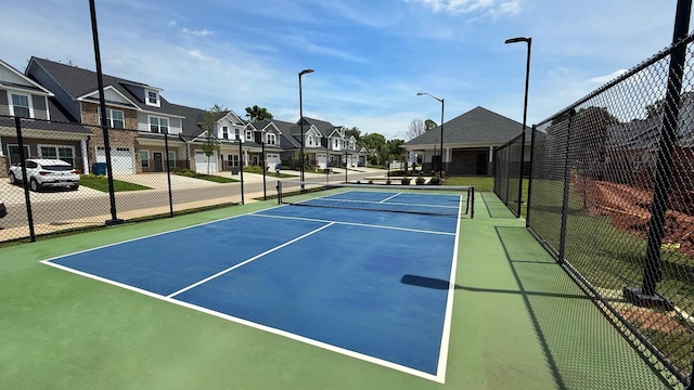 514 Rohan Dr, Murfreesboro, TN 37129 - view of tennis court with a residential view and fence