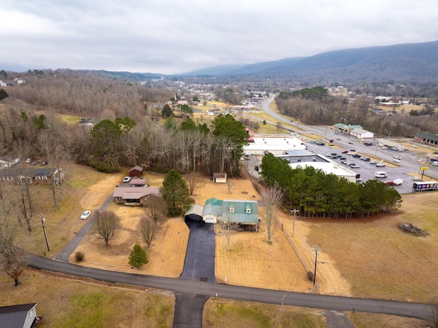 102 Hobbs Ridge Rd, Dunlap, TN 37327 - aerial view of property and surrounding area with a mountainous background