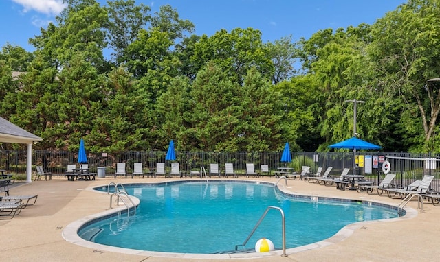 2004 Towhee Ct, Spring Hill, TN 37174 - community pool featuring a patio area