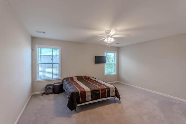 2004 Towhee Ct, Spring Hill, TN 37174 - bedroom featuring baseboards, carpet flooring, and ceiling fan