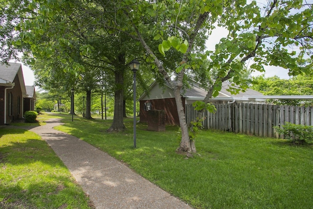 view of yard