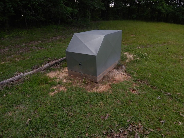 3355 Willie Mauldon Rd, Lutts, TN 38471 - exterior view of a pad mount transformer